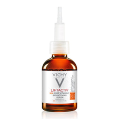 VICHY front bottle display showing label and brightening serum benefits
