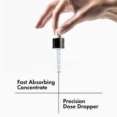 vichy bottle label detail showing active ingredients and clear benefits
