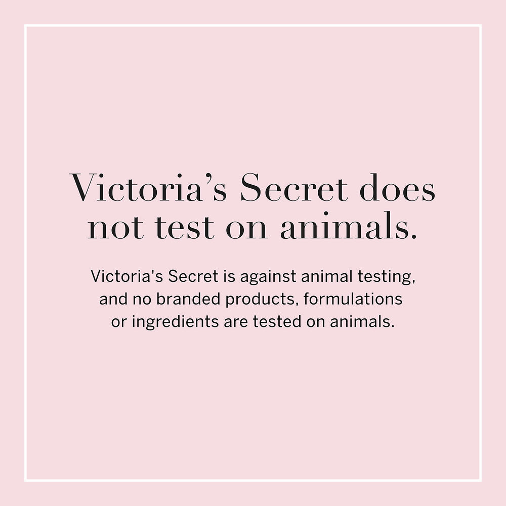 Victoria's Secret paired with matching mist and scrub showing layering benefit