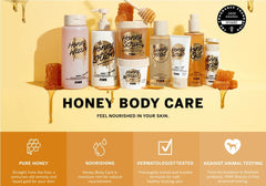 Victoria's Secret Pink Honey being lathered in shower for gentle cleanse