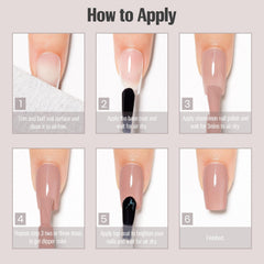 vieafenti hands at desk with neutral nails, professional natural manicure benefit