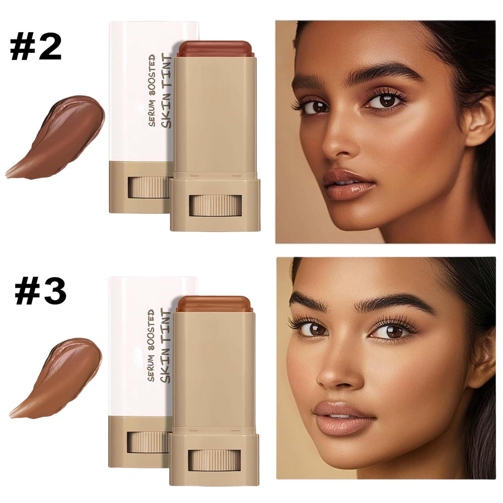 Vienflona stick open displaying creamy gel-cream texture for smooth application