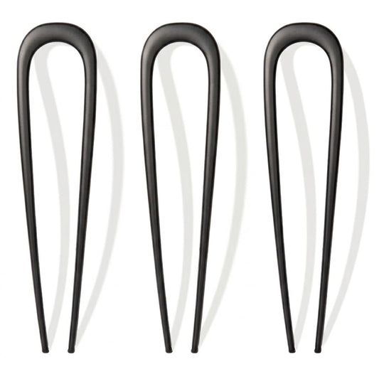Vigorpace front packaging showing three black hair pins and benefits