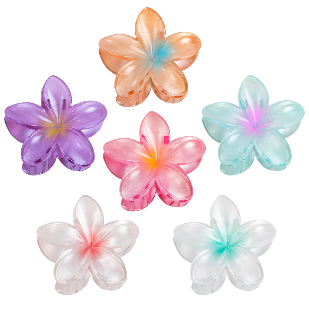Vigorpace front packaging showing six colorful hibiscus clips for easy outfit matching