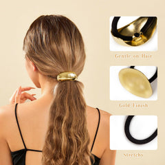 Vigorpace four distinct gold cuff designs laid flat showing mix-and-match styling benefit