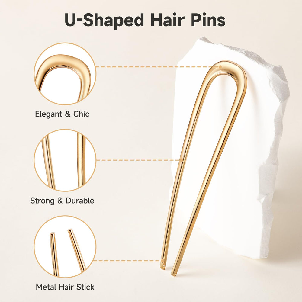 Vigorpace pins beside ruler showing five-inch length, clarifies size for styling choices