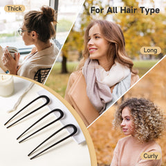 Vigorpace three pins laid flat showing U-shape and slim profile
