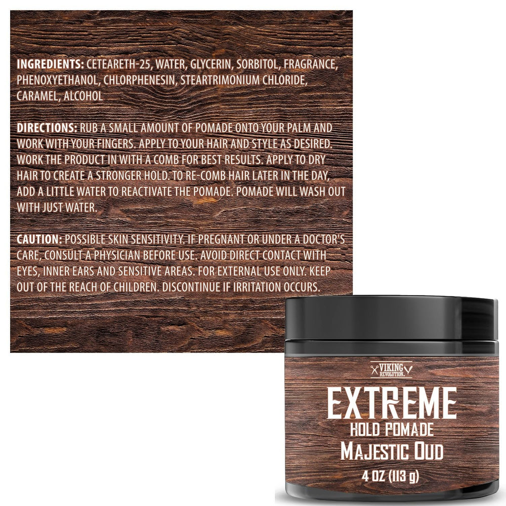Viking Revolution jar on bathroom shelf among grooming tools for daily routine benefit