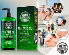 Viking Revolution label and ingredients view communicating natural formula