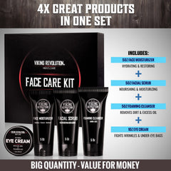 Viking Revolution microdermabrasion scrub swirled to show exfoliating texture