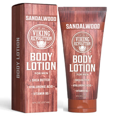 Viking Revolution bottle on bathroom shelf staged for routine use and confident grooming