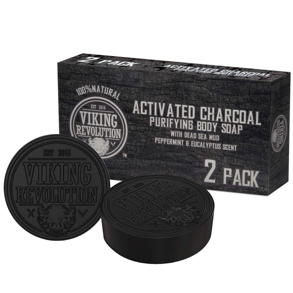 Viking Revolution rich lather on hand demonstrating effective cleansing