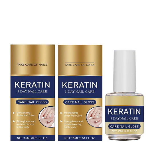 Vingtank keratin nail oil front bottle showing label and compact design benefit
