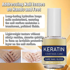 Vingtank nail oil in use massaging cuticle to show strengthening benefit