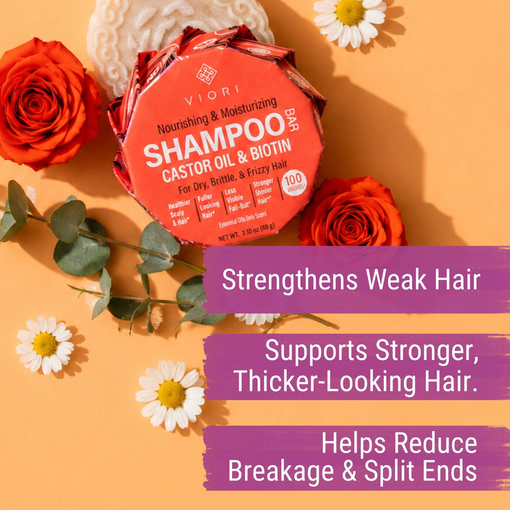 Viori shampoo bar texture close-up highlighting smooth surface and hydration