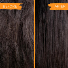Viori lathering foam on hair demonstrating effective cleansing