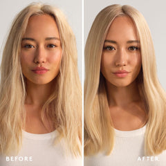 VIRTUE label close-up highlighting Alpha Keratin 60ku and ingredients