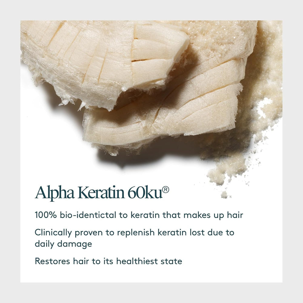 VIRTUE color-safe badge on product indicating safe use for treated hair