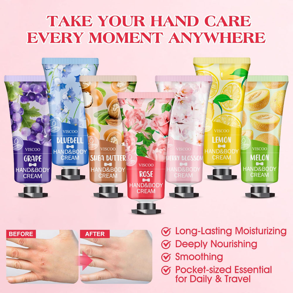 VISCOO lineup of seven scented tubes, variety of fragrance options