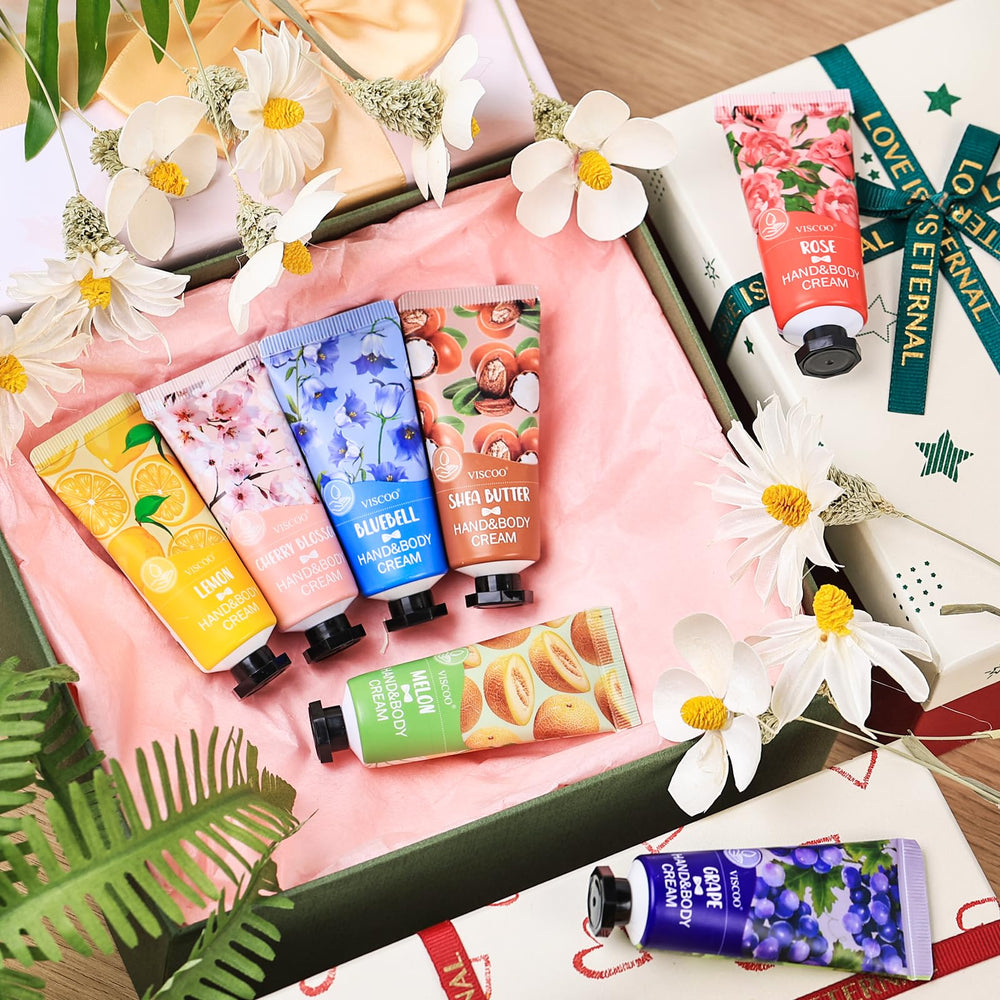 VISCOO gift box with hand cream set, ideal teacher appreciation present