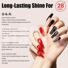 Vishine used in a home manicure scene showing salon results at home