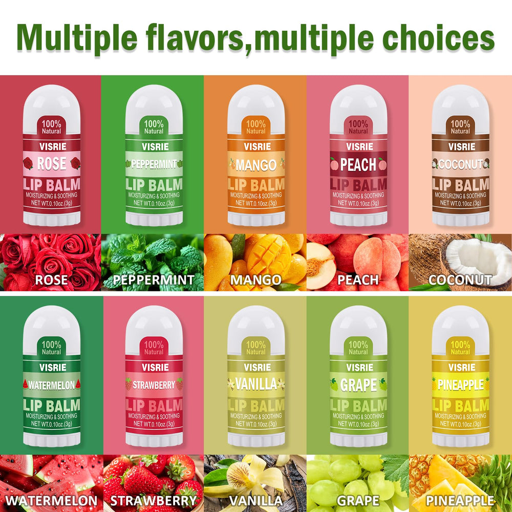 VISRIE ten flavor laid out, quick flavor choice and variety