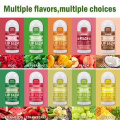 VISRIE ten flavor laid out, quick flavor choice and variety