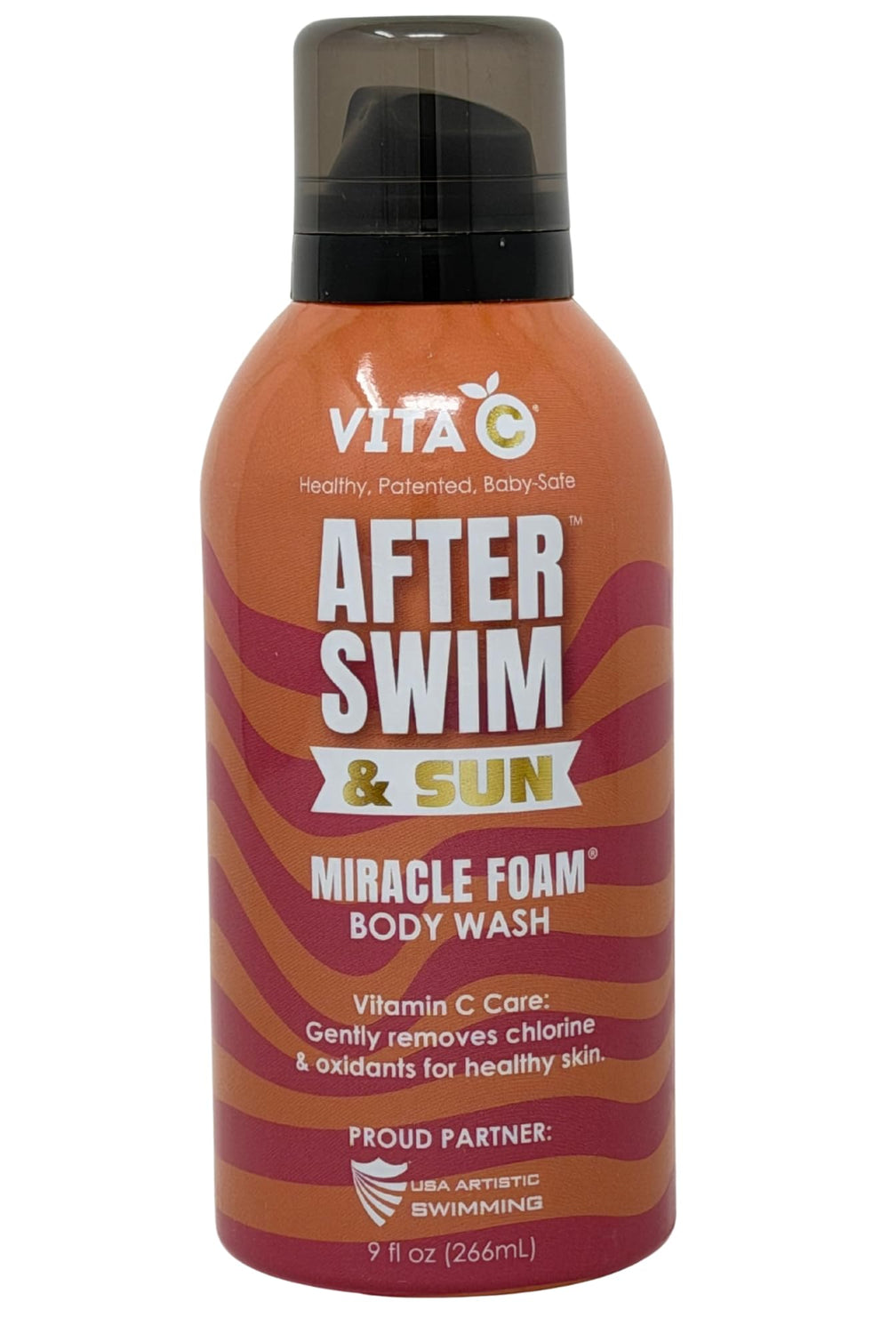 Vita C bottle front view showing label and chlorine-neutralizing benefit