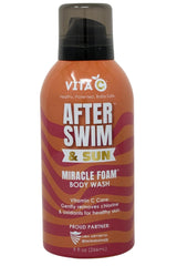 Vita C bottle front view showing label and chlorine-neutralizing benefit