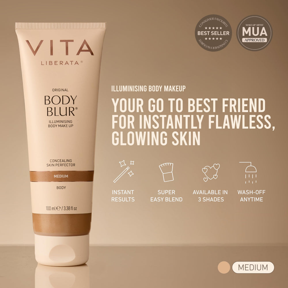 VITA LIBERATA application mitt in use for streak-free coverage