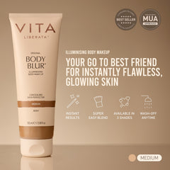 VITA LIBERATA application mitt in use for streak-free coverage