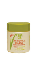 VITALE relaxer front packaging showing 8oz tube and olive oil benefits