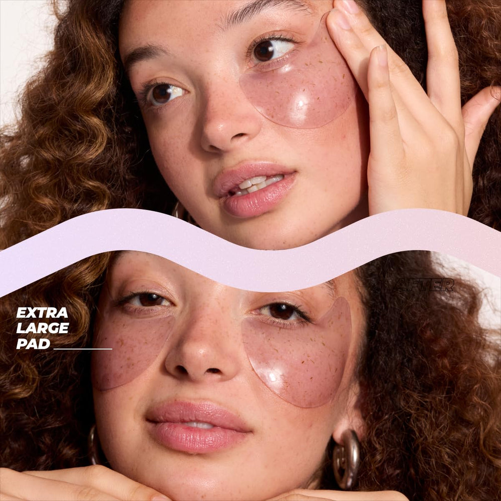 Vitamasques close-up of hydrogel texture demonstrating smoothing hydration