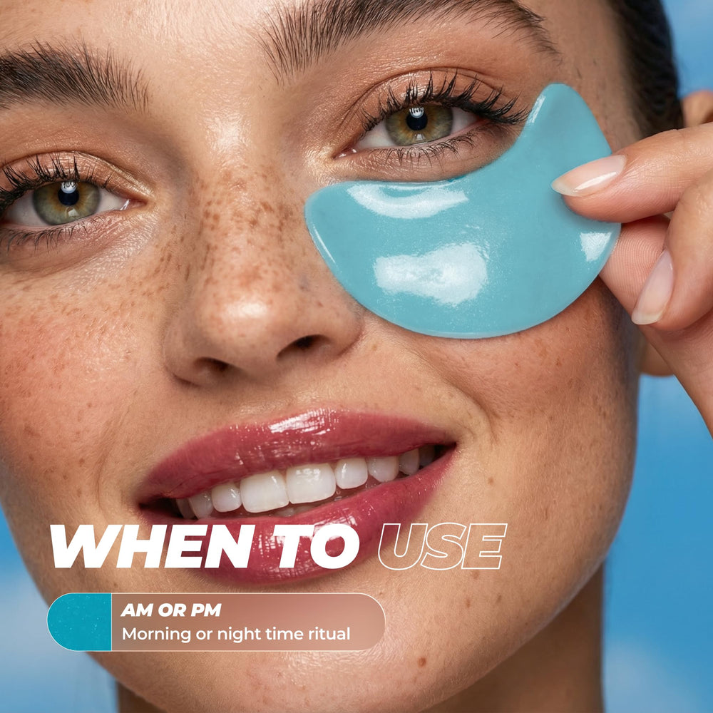 Vitamasques hydrogel close-up texture highlighting cooling moisture delivery