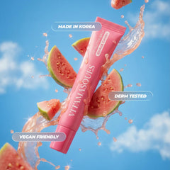 Vitamasques jar open showing balm texture for easy application