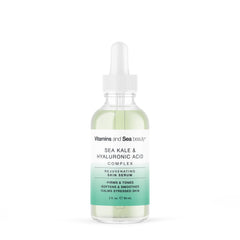 VITAMINS AND SEA BEAUTY front bottle showing label and size benefit hydration