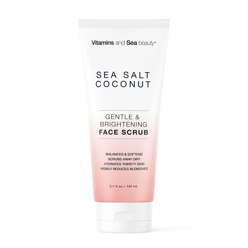VITAMINS AND SEA BEAUTY front bottle view showing product branding and size benefit