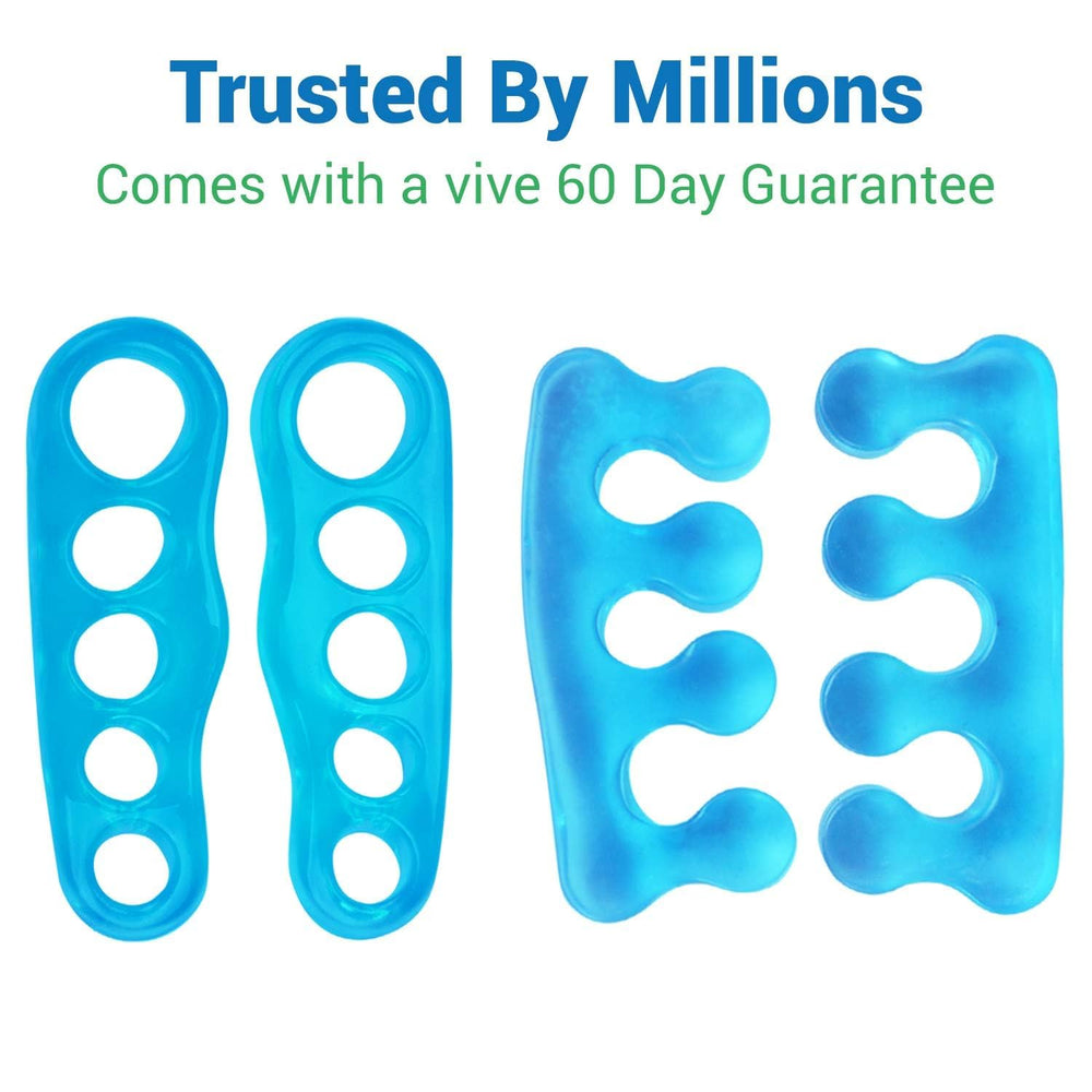 ViveSole separators cleaned and stored indicating easy care