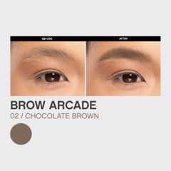 Vivienne Sabó color swatch of Chocolate Brown showing warm medium-deep tone accuracy