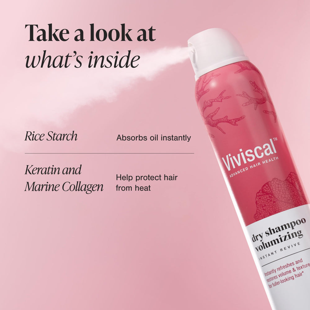 Viviscal floral fragrance imagery conveying light, fresh scent benefit