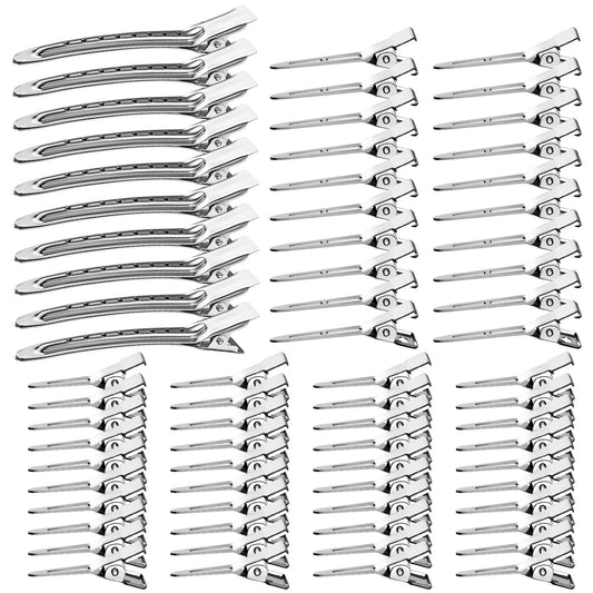 Viywicz front packaging showing 75-piece silver clip set and case for organized storage