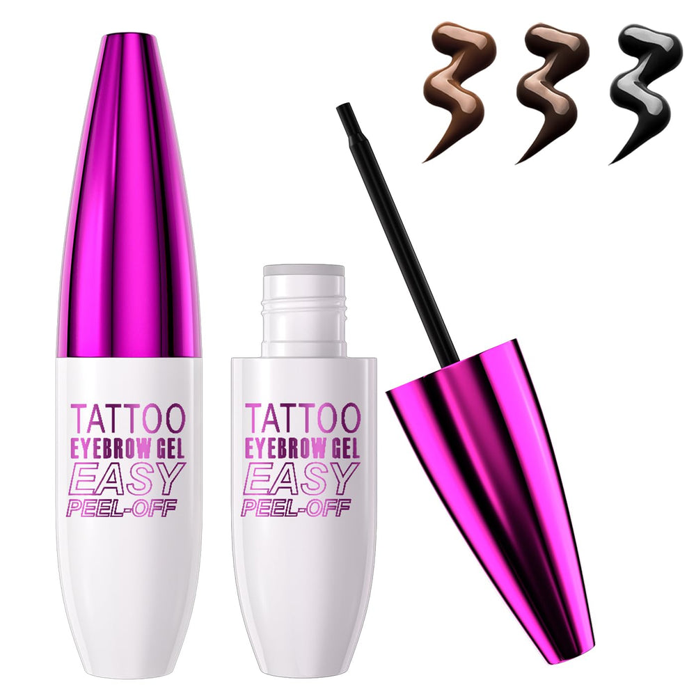 VKSpoa front packaging showing three peel-off brow gels and benefits
