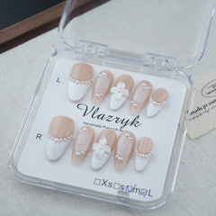 Vlazryk top view of white French set demonstrating clean design