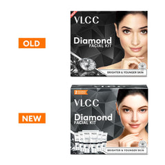 vlcc sachets and contents laid out for a complete six-step routine benefit
