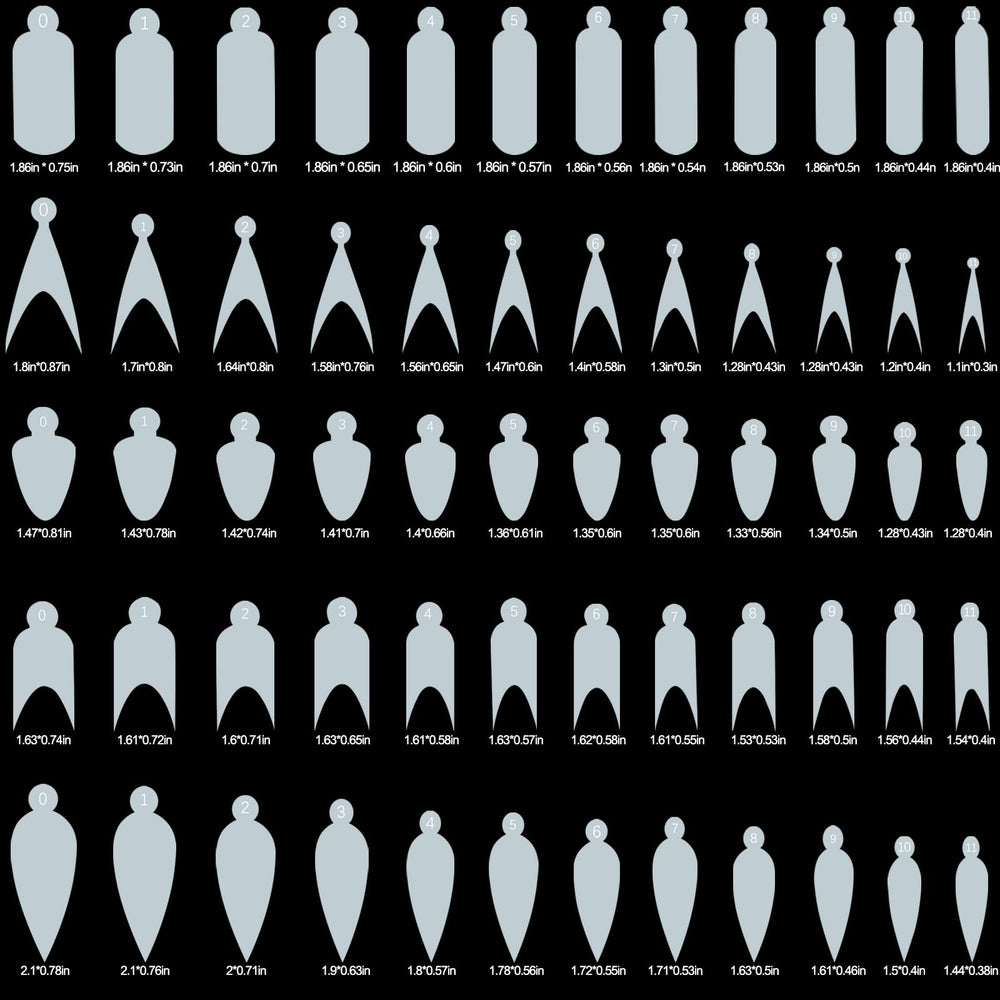 vnjaoi finished French tip after peeling sticker showing clean edge benefit