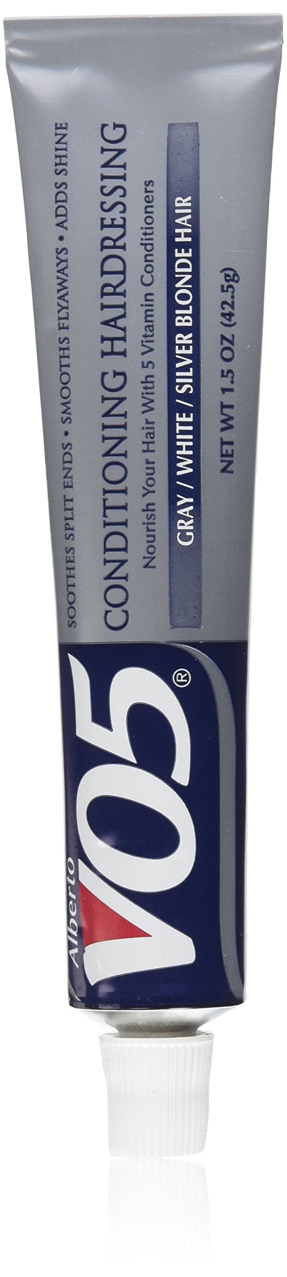 VO5 front packaging tin showing label and compact size for easy storage