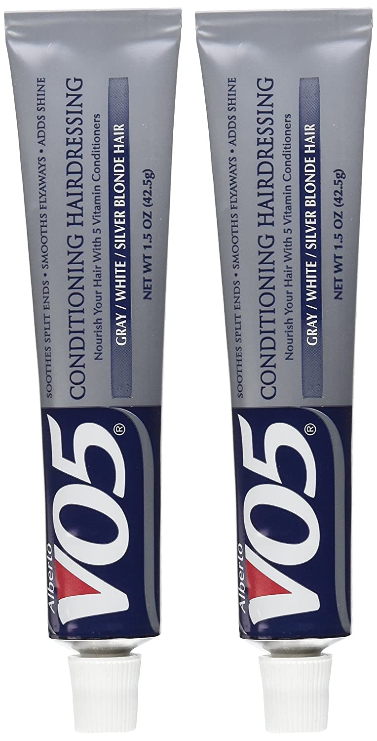 VO5 front jar showing label and compact size for travel-friendly conditioning