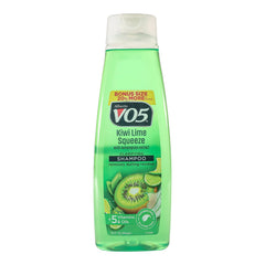VO5 front packaging showing bottle and label for easy identification and benefits