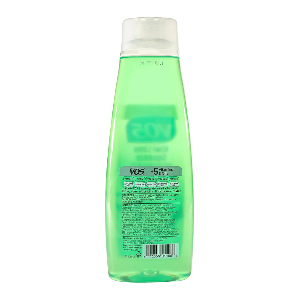VO5 shampoo in bathroom scene demonstrating fresh scent and daily use benefits