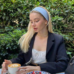 VOBOBE all six colored headbands fanned out for outfit coordination